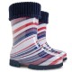 Детские резиновые сапоги TWISTER LUX PRINT L ( полоска )